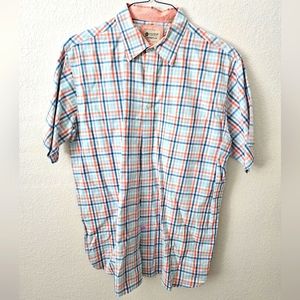 3/$30 Haggar Clothing Men's Collared Button Down Shirt